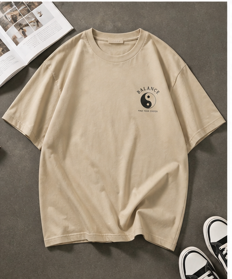 Balance Beige T-shirt